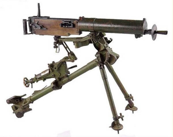 探索歷史上的傳奇武器，關(guān)于二十四式馬克沁機槍的高清圖片展示，傳奇武器探索，二十四式馬克沁機槍高清圖片展示
