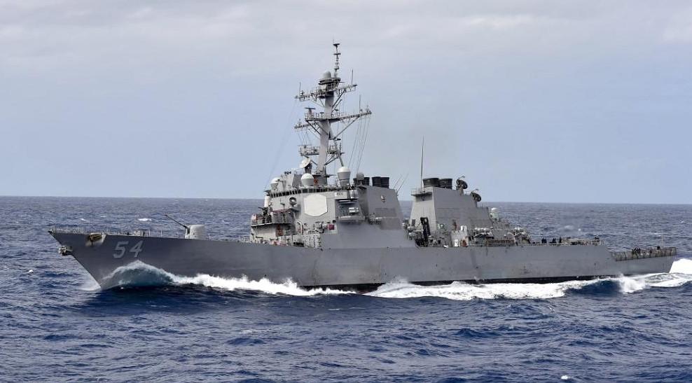 我軍艦進(jìn)入臺(tái)海，展示捍衛(wèi)國(guó)家主權(quán)與領(lǐng)土完整的決心與實(shí)力，軍艦駛?cè)肱_(tái)海，展示捍衛(wèi)國(guó)家主權(quán)與領(lǐng)土完整的決心與力量